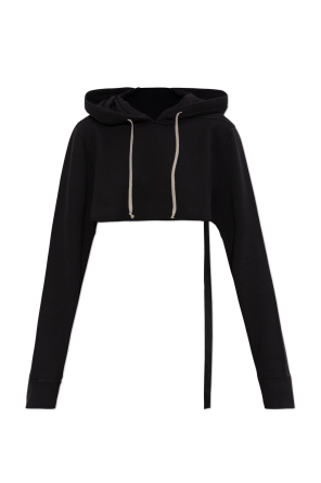 Short sweatshirt cropped od Rick Owens DRKSHDW