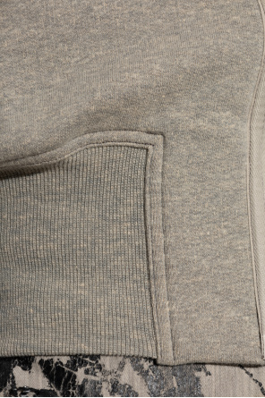 Rick Owens DRKSHDW Kurzes Kapuzen-Sweatshirt