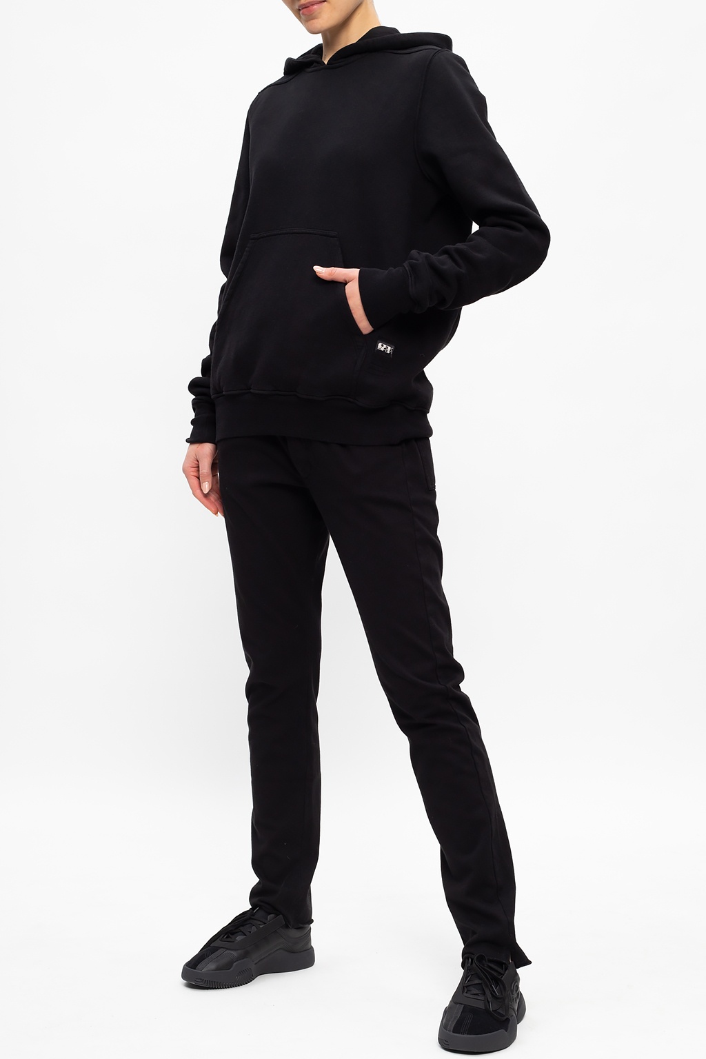 Rick Owens DRKSHDW Patched hoodie