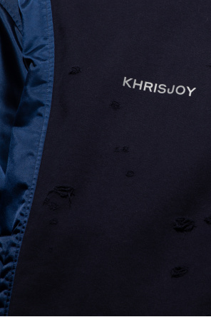 Khrisjoy Hoodie in contrasting fabrics