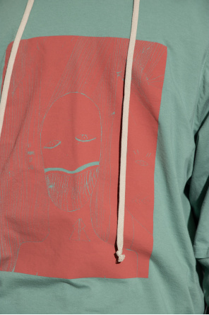 Rick Owens DRKSHDW Printed hoodie