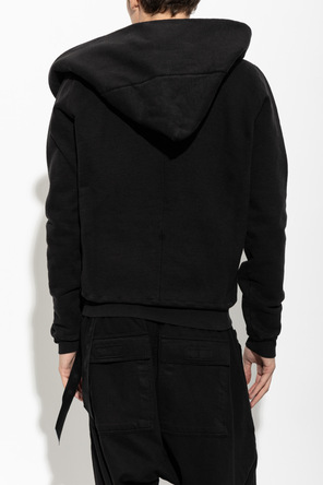 Rick Owens DRKSHDW Sweatshirt with an asymmetric zipper