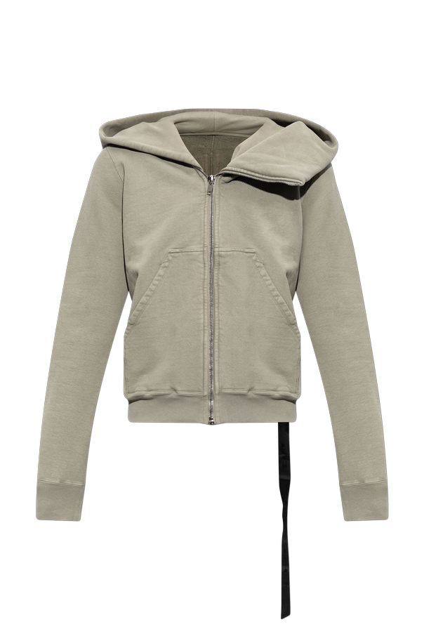 Sweatshirt with asymmetric zipper od Rick Owens DRKSHDW