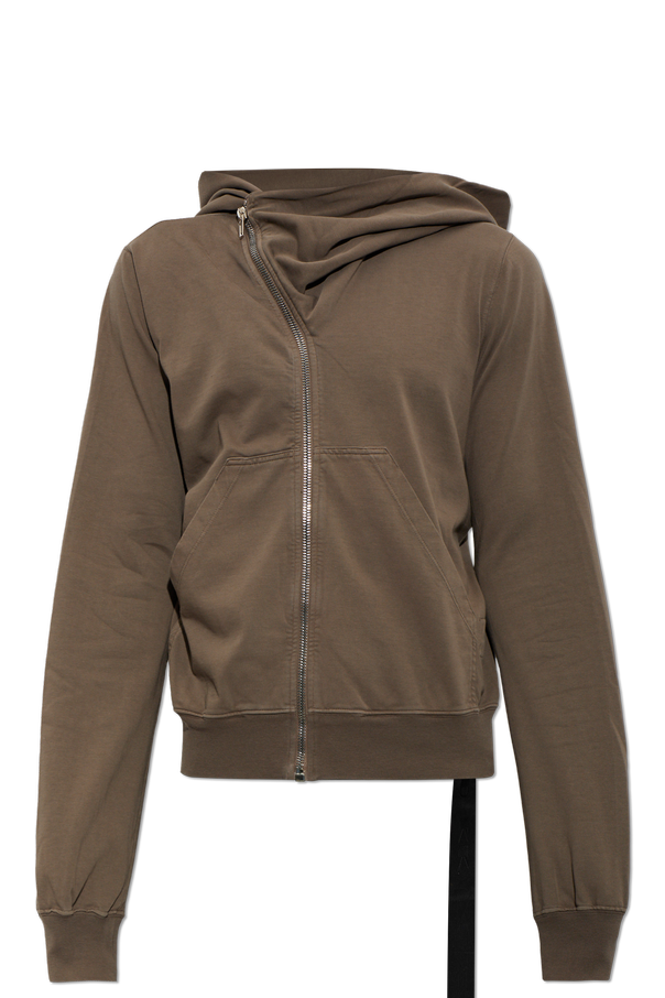 Sweatshirt with asymmetric zipper od Rick Owens DRKSHDW