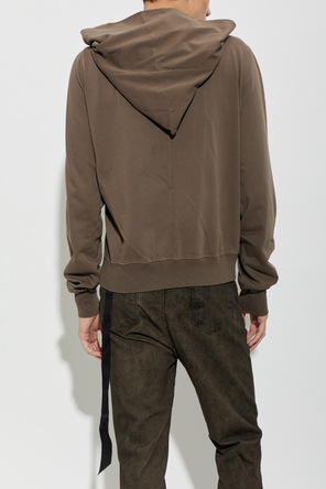 Rick Owens DRKSHDW Mikina s asymetrickým zipem