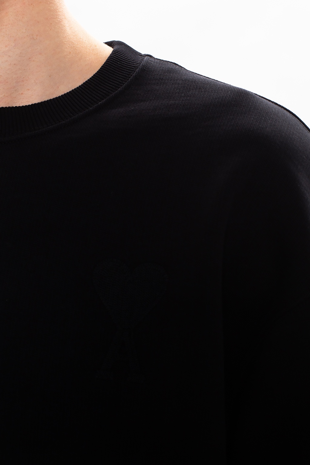 black branded sweatshirt