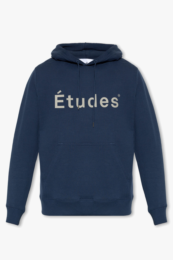 Etudes script hoodie with logo