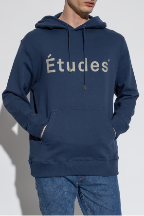 Etudes script hoodie with logo