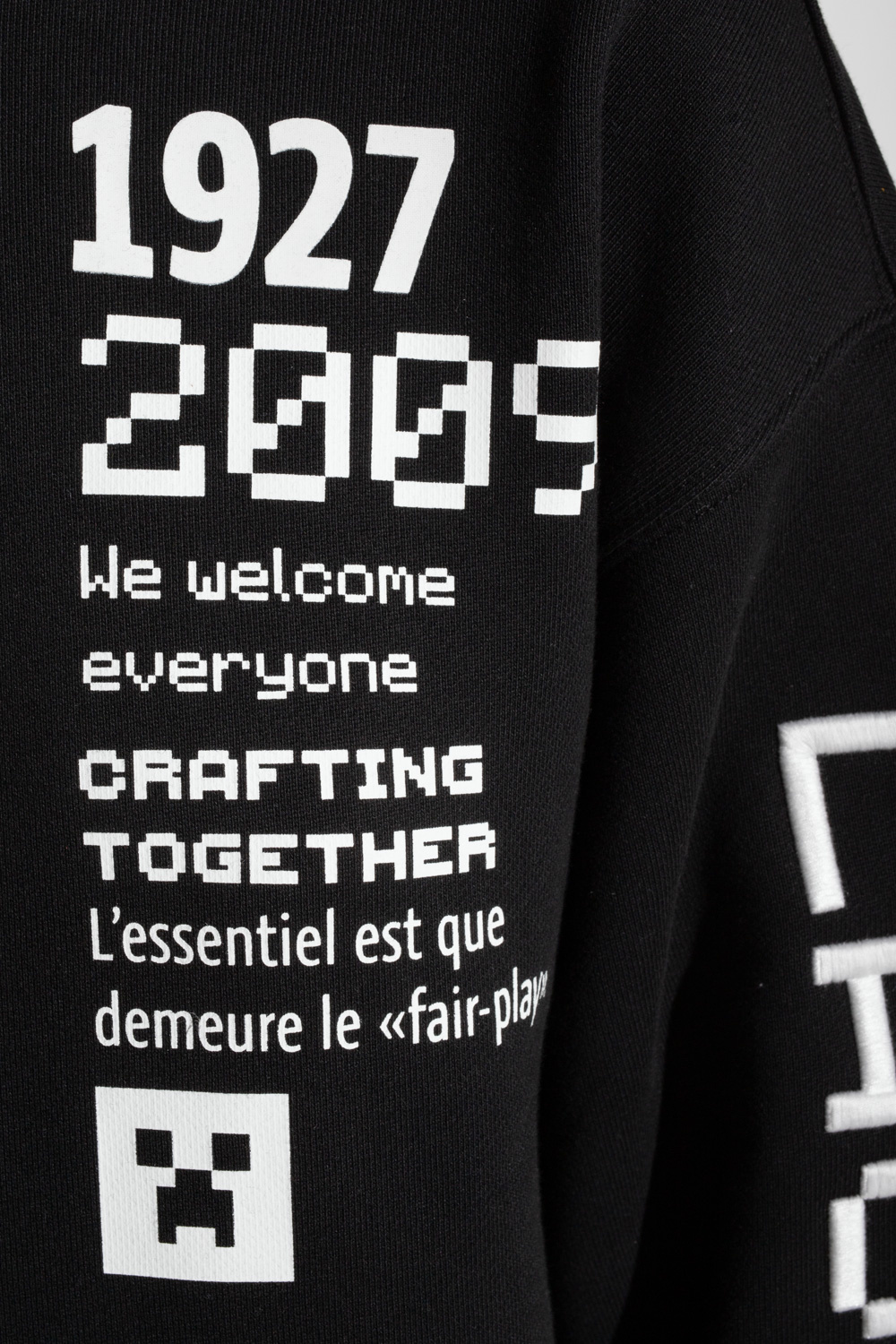 Lacoste x Minecraft graphic leggings in black