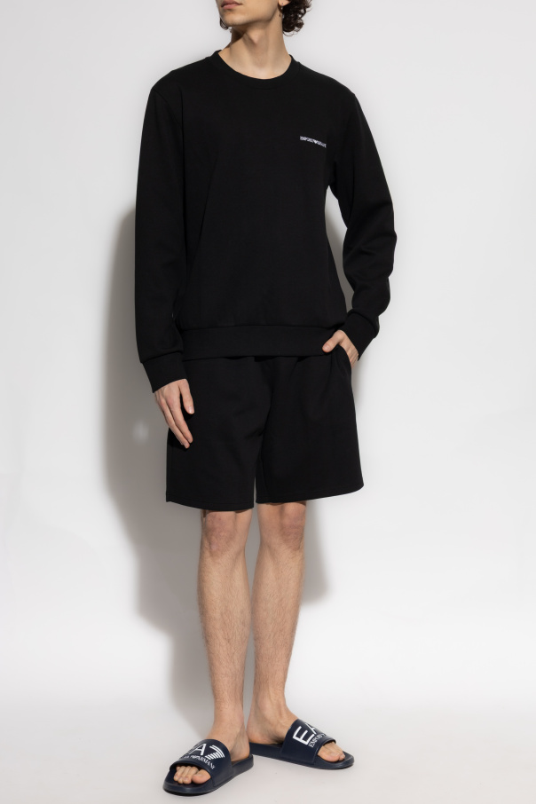Emporio Armani Sweatshirt with embroidered logo