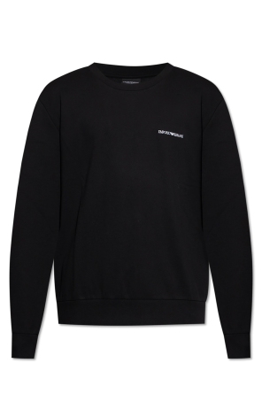 Sweatshirt with embroidered logo