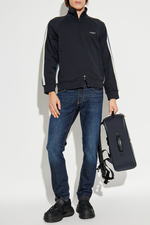 Emporio Armani Sweatshirt mit Stehkragen