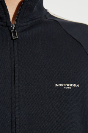 Emporio Armani Sweatshirt mit Stehkragen