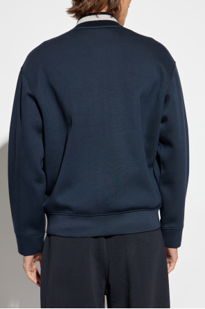 Emporio Armani Sweatshirt with a velvet logo-shaped patch
