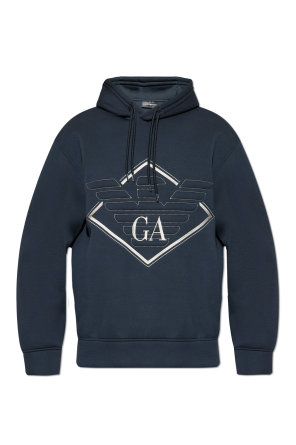 Sweatshirt with embroidered logo