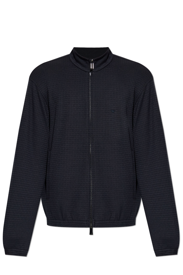 Sweatshirt with a stand-up collar od Emporio Armani