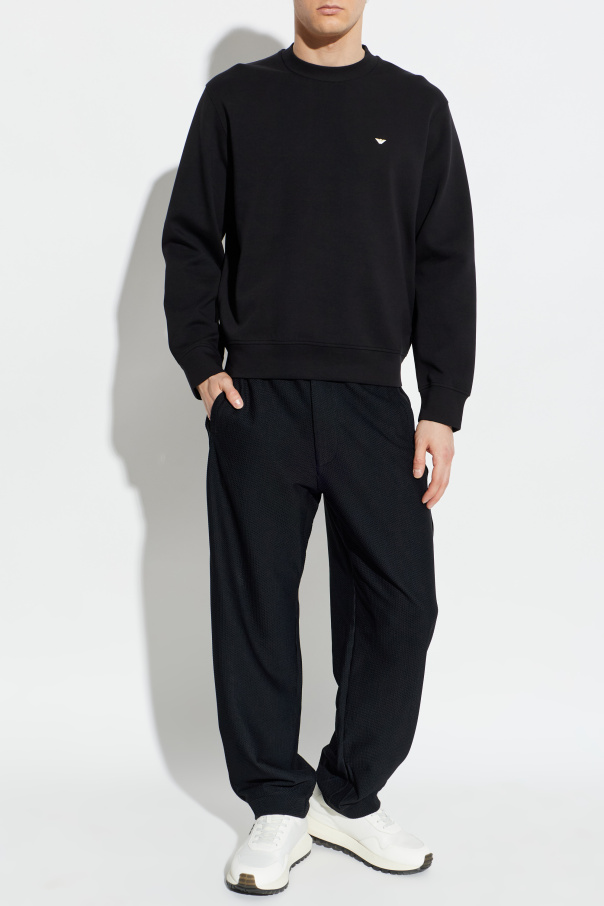 Emporio Armani Sweatshirt with embroidered logo