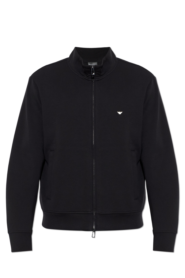 Emporio Armani Sweatshirt with stand-up collar