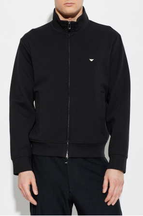Emporio Armani Sweatshirt with stand-up collar