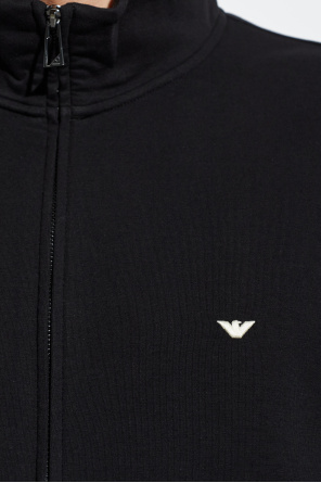 Emporio Armani Sweatshirt with stand-up collar