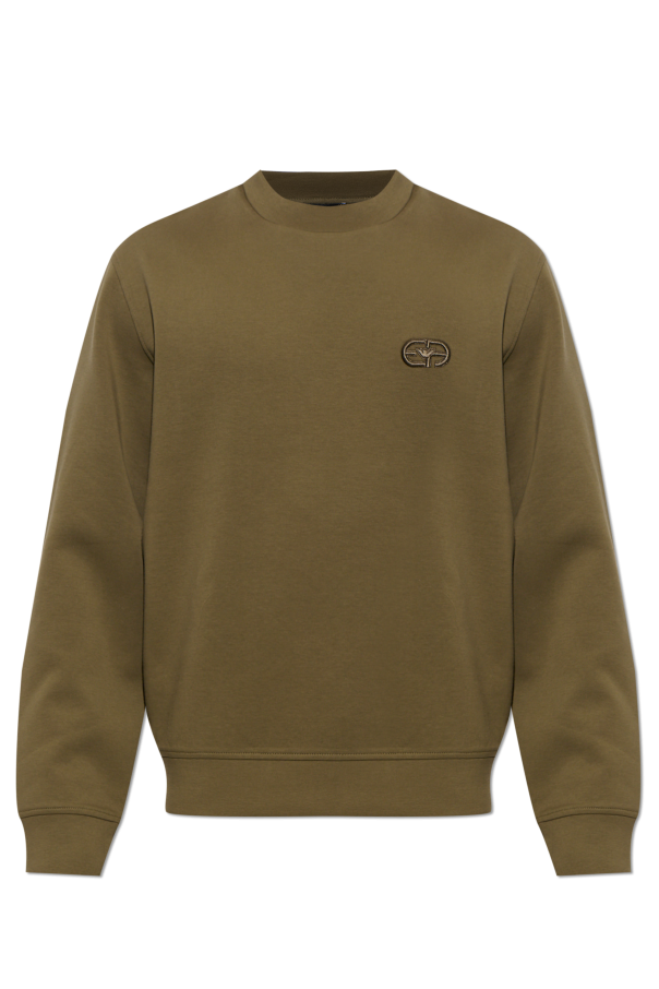 Sweatshirt with embossed logo od Emporio Armani