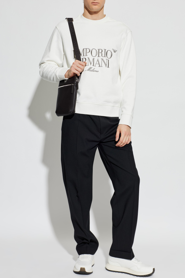 Emporio Armani Sweatshirt with embroidered logo