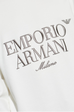 Emporio Armani Sweatshirt with embroidered logo