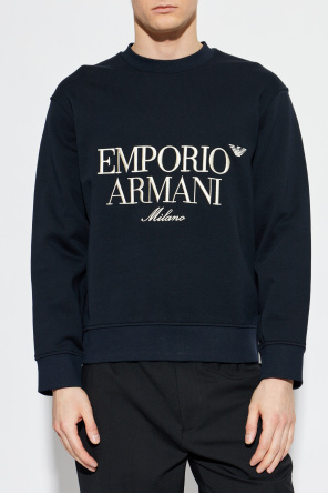 Emporio Armani Sweatshirt with embroidered logo