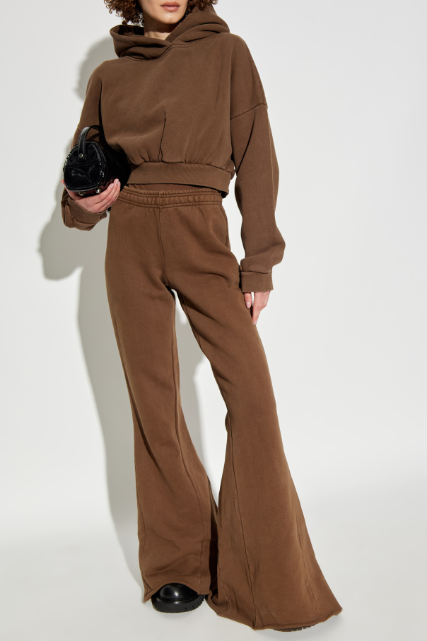 ENTIRE STUDIOS Sudadera corta con capucha