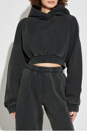 ENTIRE STUDIOS Sudadera corta con capucha