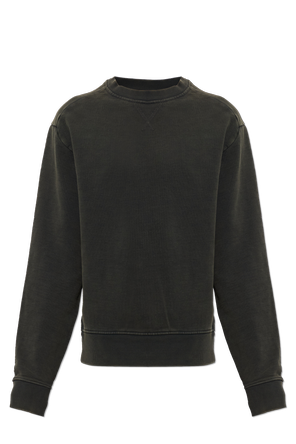 Sweatshirt with a crew neck