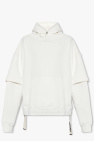 Graham Cotton Hooded Sweatshirt With Tartan Pattern Inserts