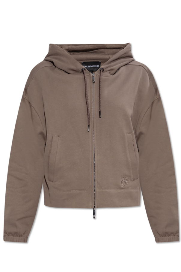 Sweatshirt with logo, zdjęcie 1 Sweatshirt with logo od Emporio Armani