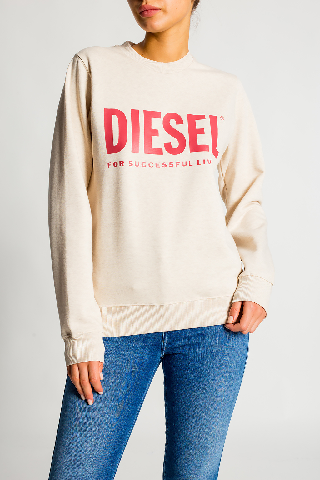 Diesel with logo | Women's Clothing | IetpShops | Dsquared2 Kids TEEN two-tone slogan-print T-shirt