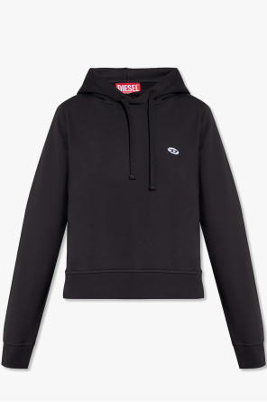 ‘f-reggy’ patched hoodie od Diesel