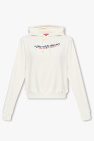 Sweatshirt com capuz Identity French Terry Vector cinzento branco