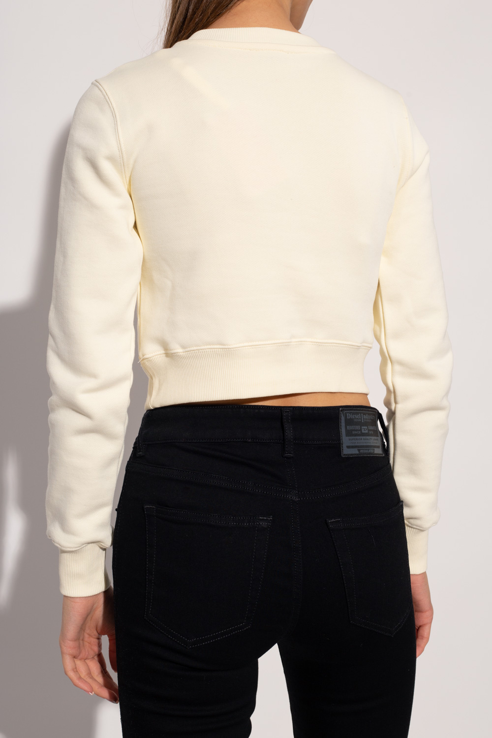 Diesel ‘F-Slimmycut’ crop sweatshirt