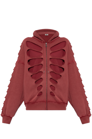 Sudadera con aberturas