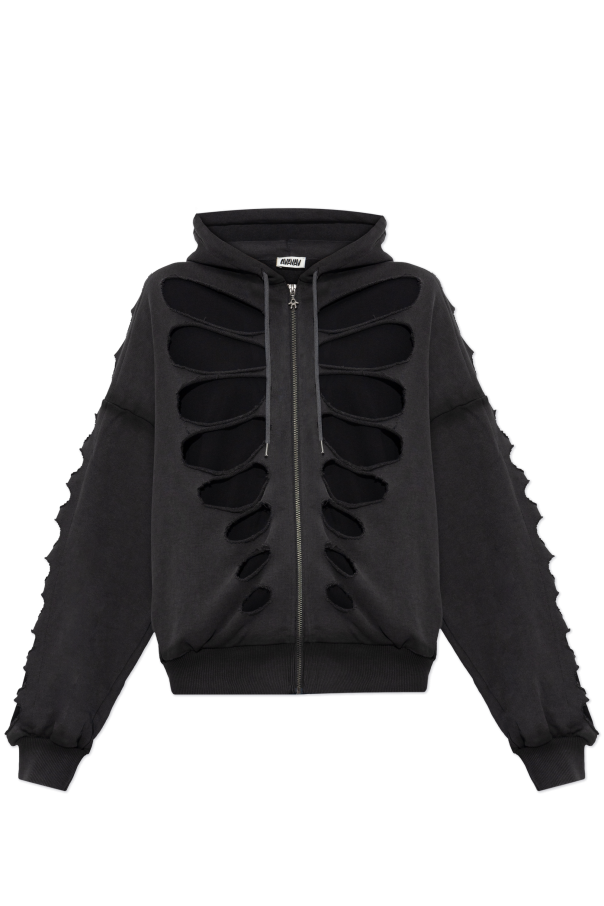Sweatshirt with cut-outs od AVAVAV