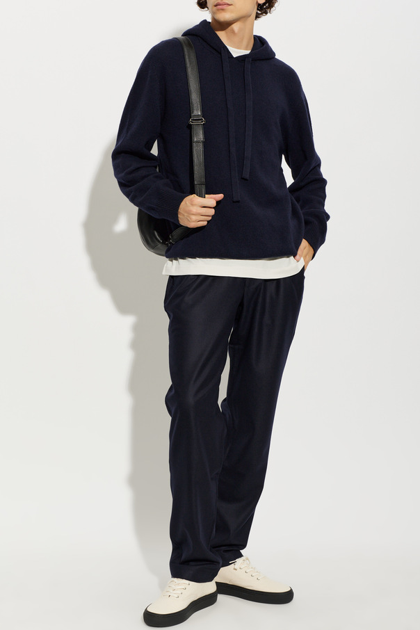 Laneus Sweatshirt de lã com capuz