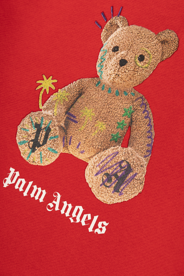 Palm Angels Kids Sudadera con estampado