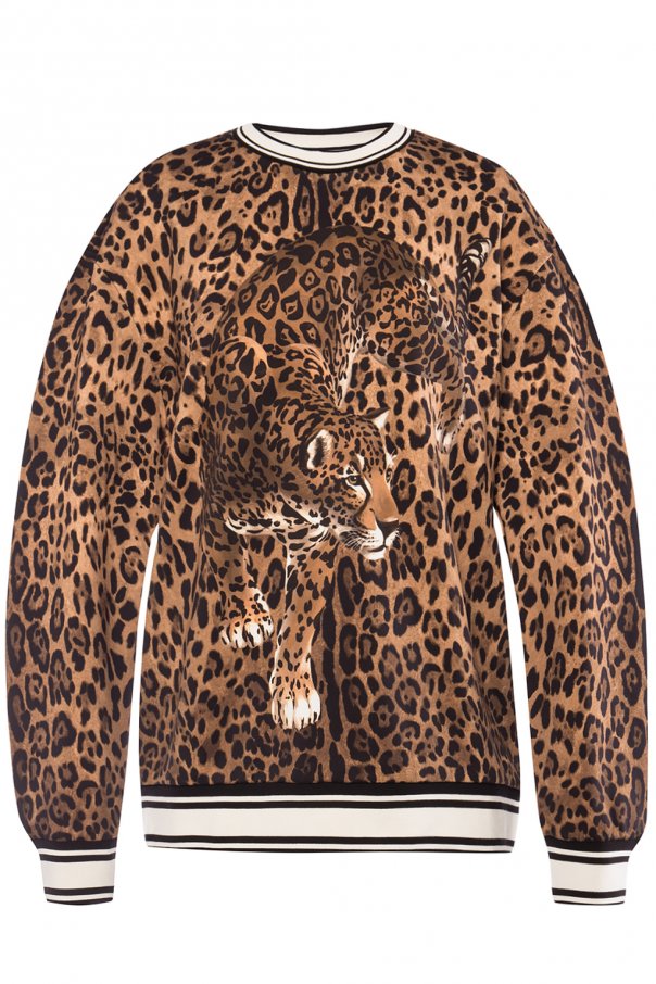 gucci children's sweatshirt with leopards