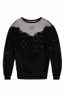 Dolce & Gabbana Lace-trimmed sweatshirt