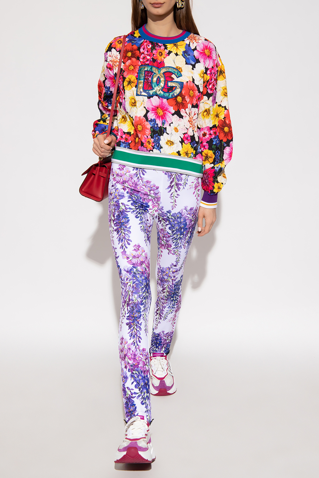 Dolce & Gabbana Sweatshirt with floral motif