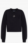 Dolce & Gabbana Cropped sweatshirt with logo