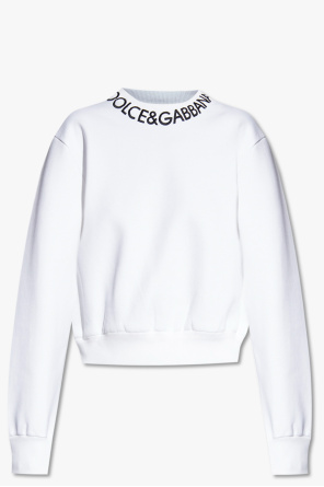Sweatshirt with logo od Dolce & Gabbana logo patch Long Johns