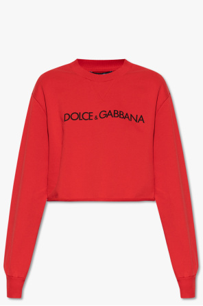 Dolce & Gabbana Kids logo-patch poplin shorts