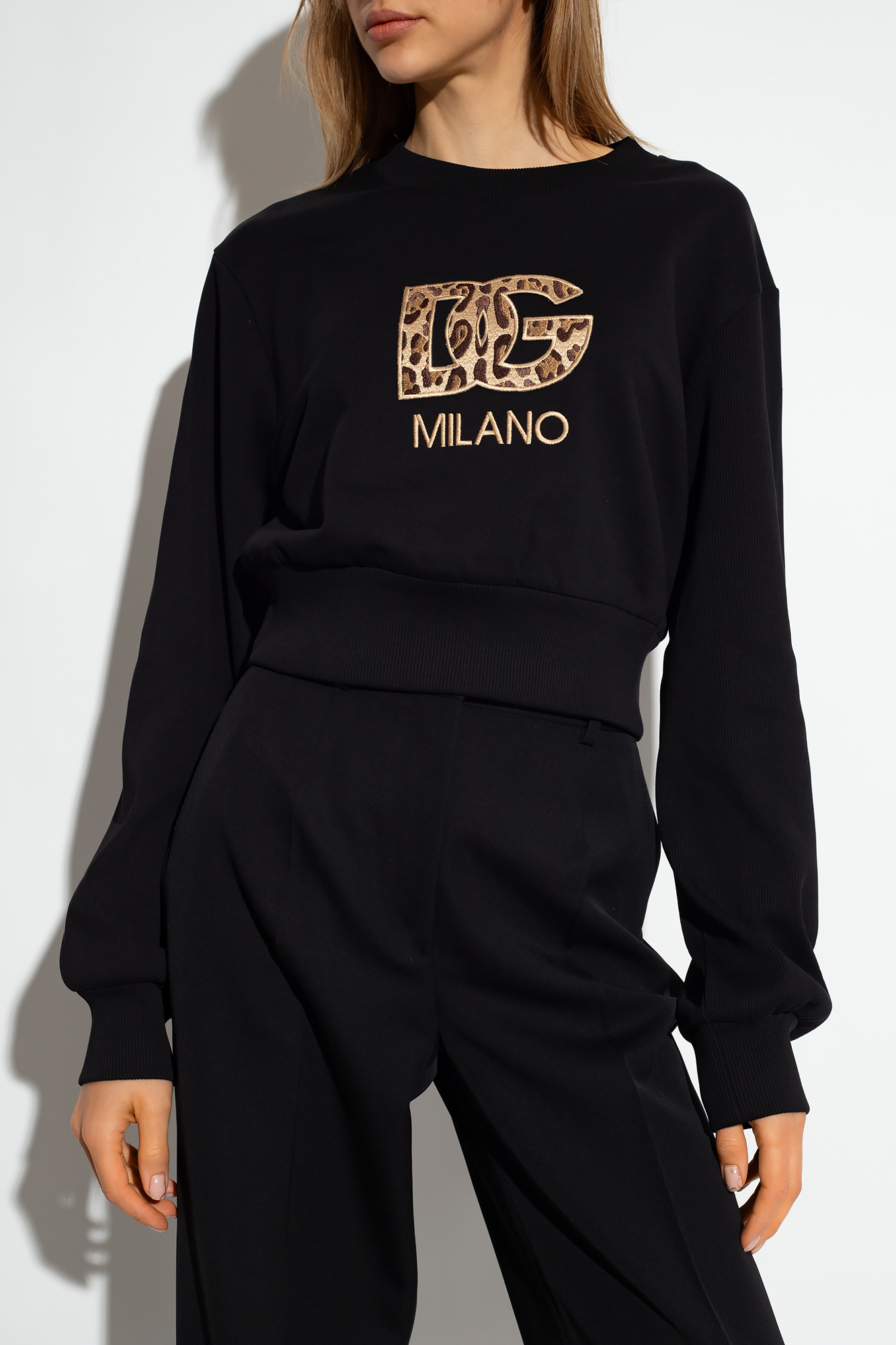 Oli 100% naturali di mandorla dolce Dolce & Gabbana Kids Italian-flag logo sleeveless top