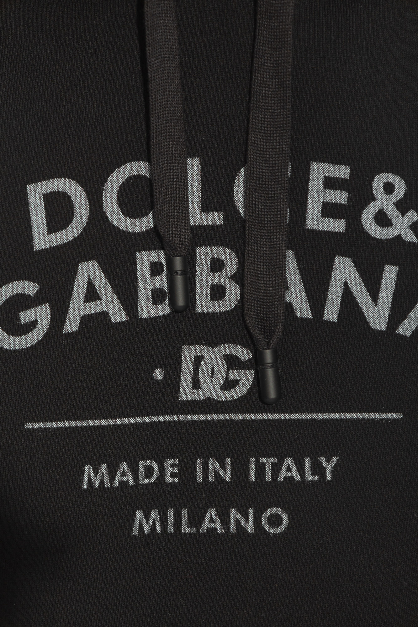 Dolce & Gabbana Cropped hoodie with logo