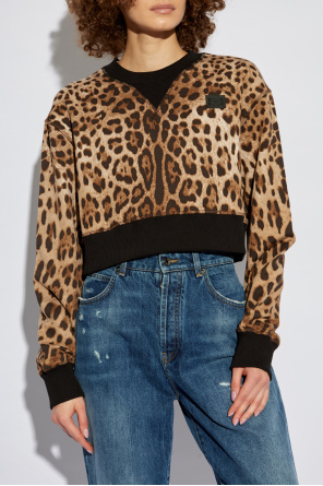 Dolce & Gabbana Sudadera con estampado animal
